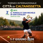 Tennis internazionale a Caltanissetta: tutto pronto per il 2° Trofeo BCC. Svelate le wild card della Federazione, oggi alle 18 il sorteggio del tabellone di qualificazione