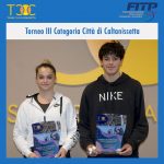 Angelo Lo Destro e Emanuela Dolce vincono il Torneo di III Categoria, Città di Caltanissetta.