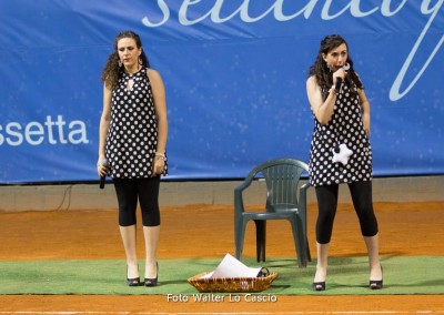 Esibizione e cabaret durante il Challenger 2014 a Caltanissetta