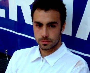 Uno dei giocatori di tennis del Torneo Internazionale di Tennis Italy 1 2004