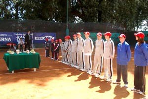 I raccattapalla del Torneo Internazionale di Tennis Future 2005