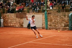 Uno dei giocatori del Torneo Internazionale di Tennis Future 2006